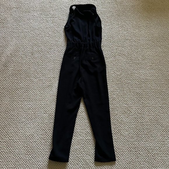 Anthropologie Cartonnier Classic Black Jumpsuit Size 0 - Picture 5 of 7